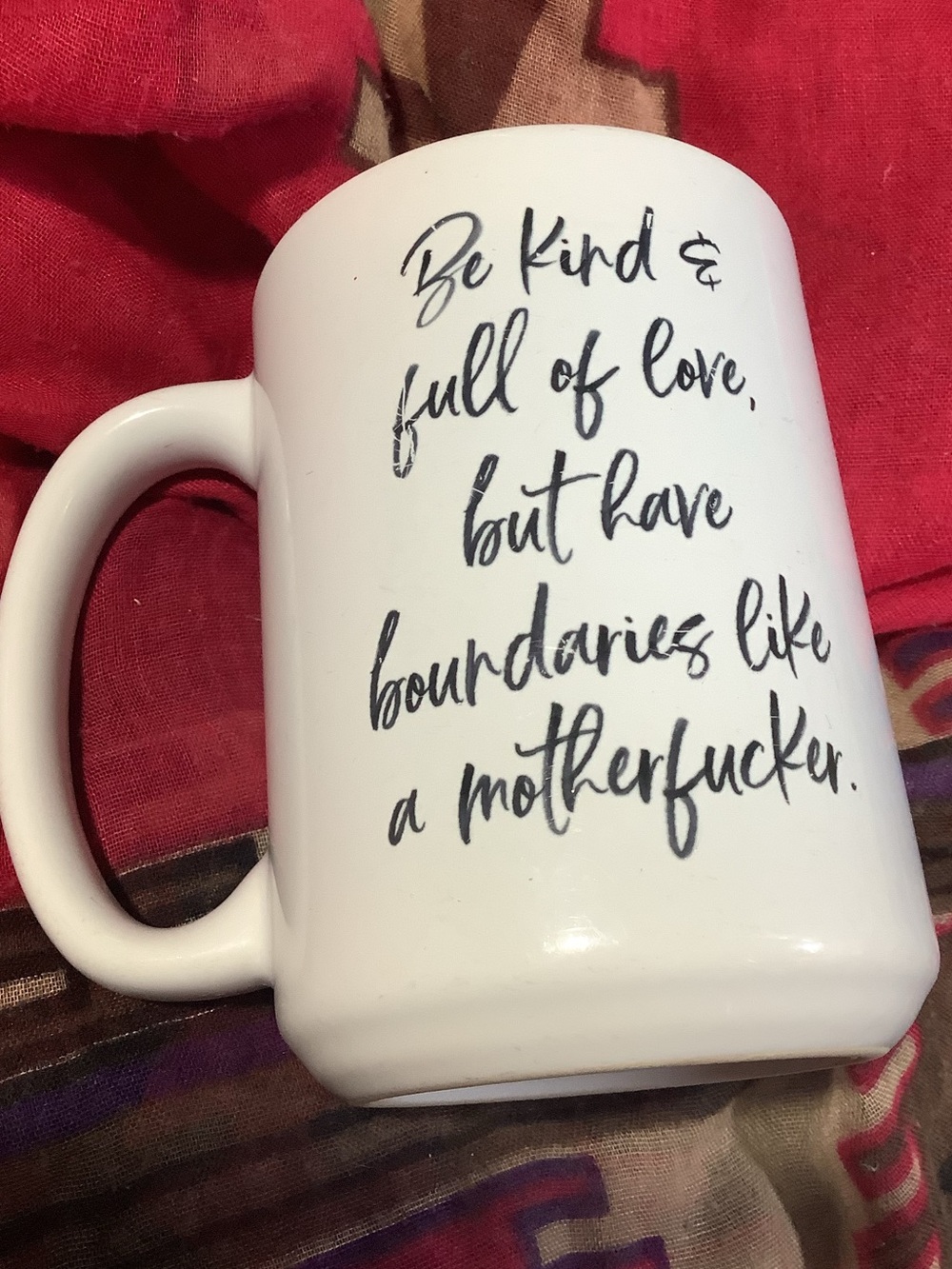 White Motivational Quote Coffee Mug